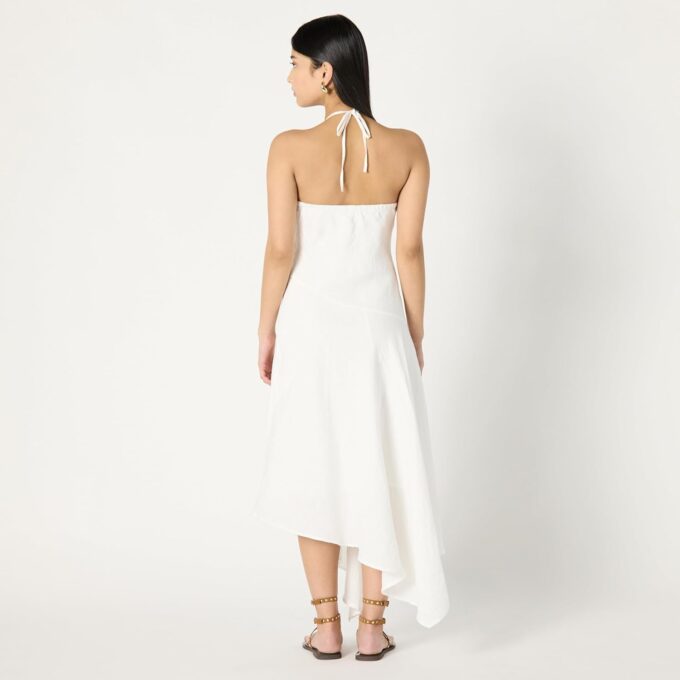 The Drop Women's Standard Ciga Halter Linen Maxi Dress – Bild 2