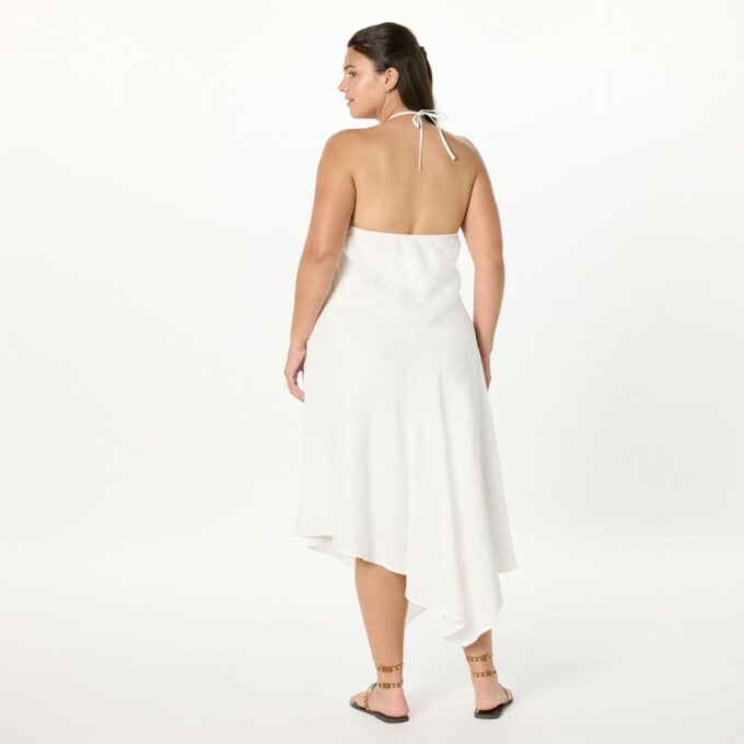 The Drop Women's Standard Ciga Halter Linen Maxi Dress – Bild 6