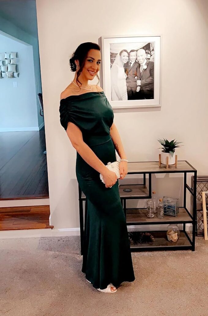 Women’s Bodycon Formal Maxi Dresses Elegant Sleeveles Evening Party Long Dress – Bild 7