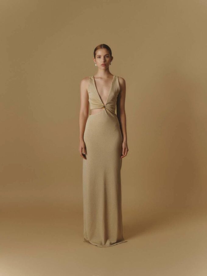 Women's Cutout Maxi Dress - Brigitte – Bild 7
