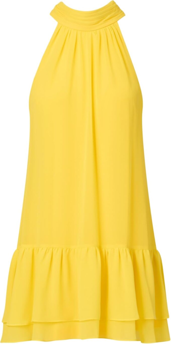 Adrianna Papell Women's Chiffon Trapeze Short Dress – Bild 5