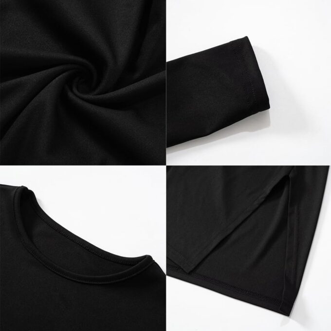 Sexy Black Dress for Women Long Sleeve Bodycon Dress Black Bodycon Dress Sexy Black Dress Long Sleeve Dress – Bild 5