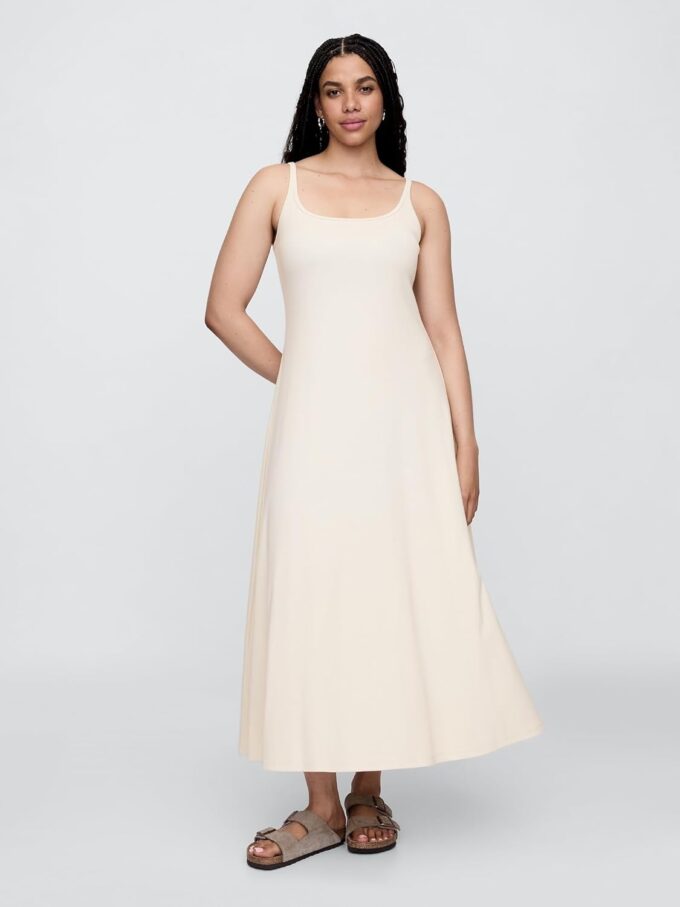 GAP Women's Ribbed A-line Knit Midi Dress – Bild 4