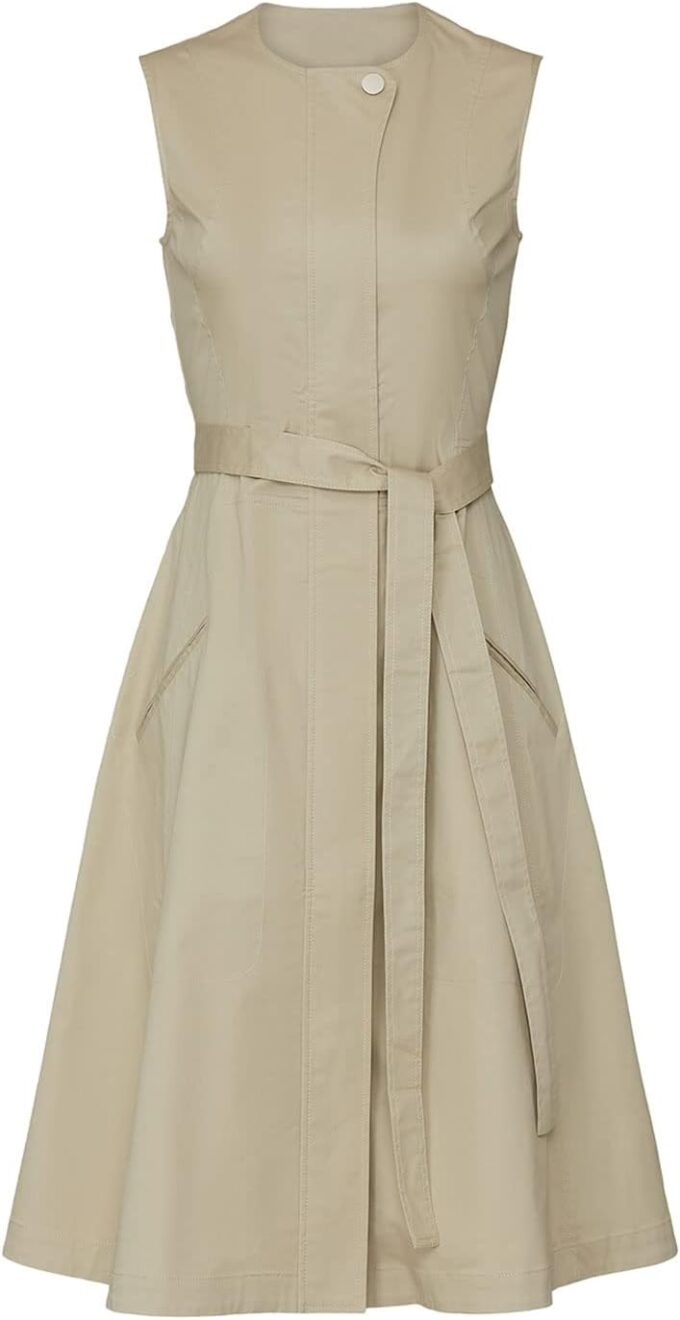 Rent The Runway Pre-Loved Zip Up Sleeveless Trench Dress – Bild 2
