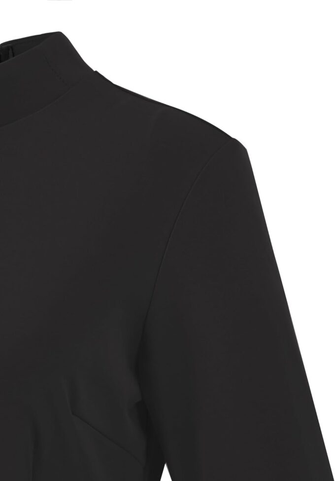 Women's Bell Sleeve Church Dress Clergy Fishtail Tab Insert Collar Priestess Dress – Bild 7