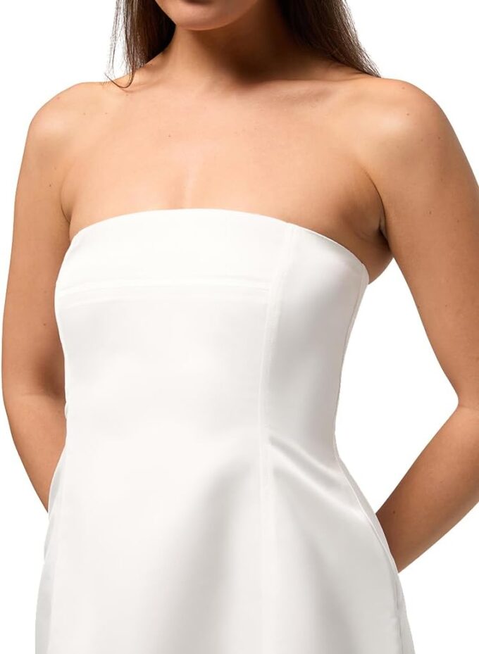 WEWOREWHAT Women's Corset Sheer Maxi – Bild 3