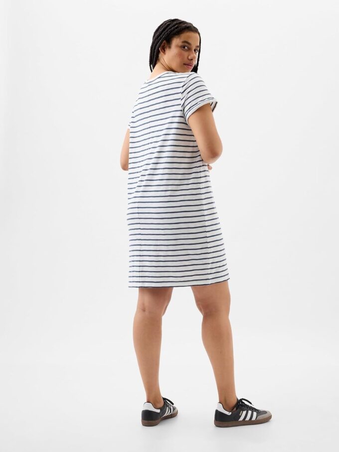 GAP Women's Relaxed Pocket T-Shirt Dress – Bild 4