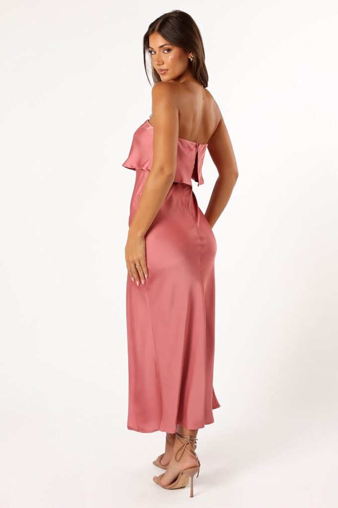 Petal & Pup Women's Vienna Strapless Midi Dress – Bild 6