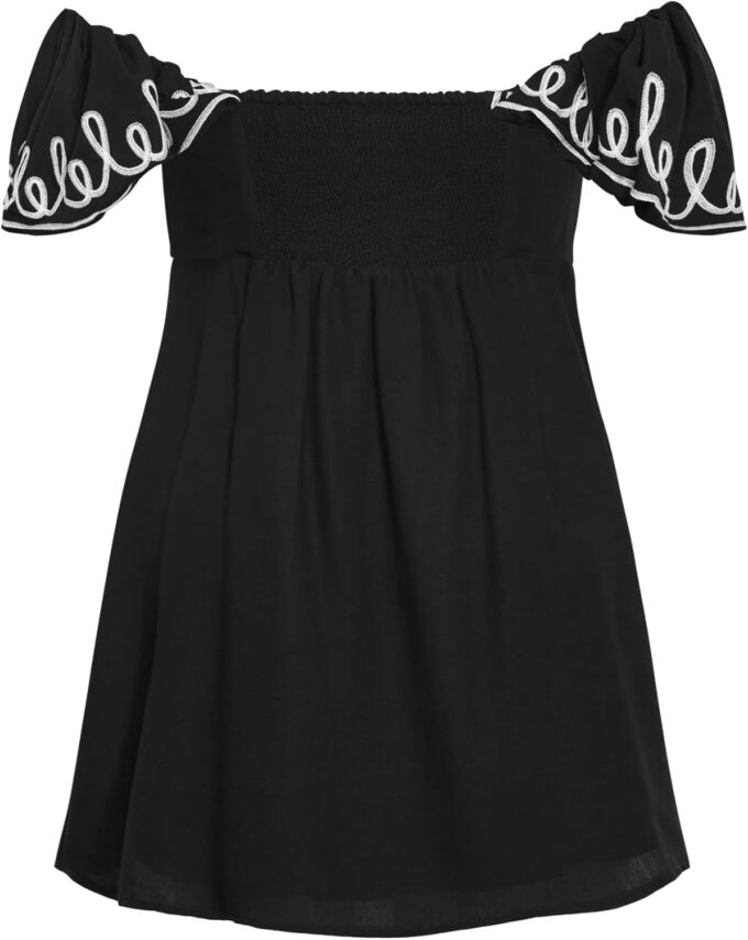 City Chic Women's Plus Size Dress - Hana Embroidered – Bild 6