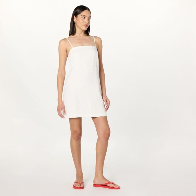 The Drop Women's Seville Linen Mini Shift Dress – Bild 4