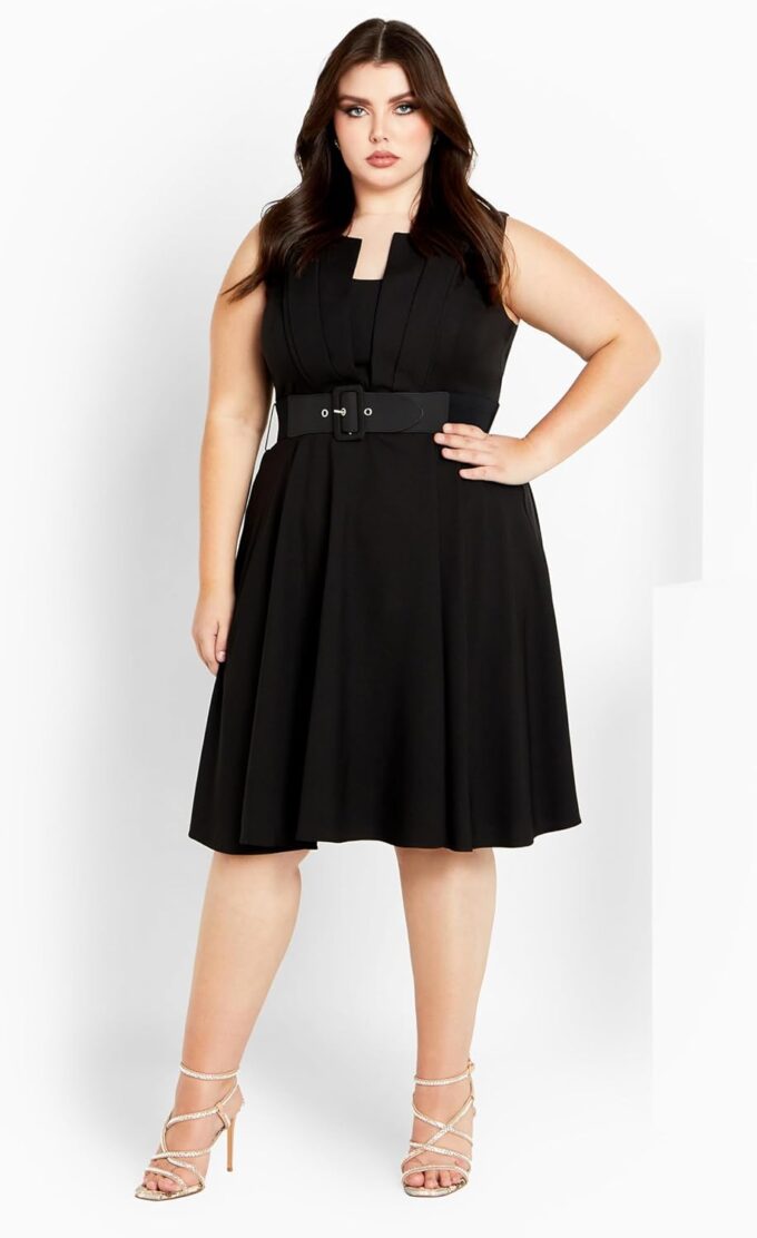 City Chic Women's Vintage Veronica Dress – Bild 2