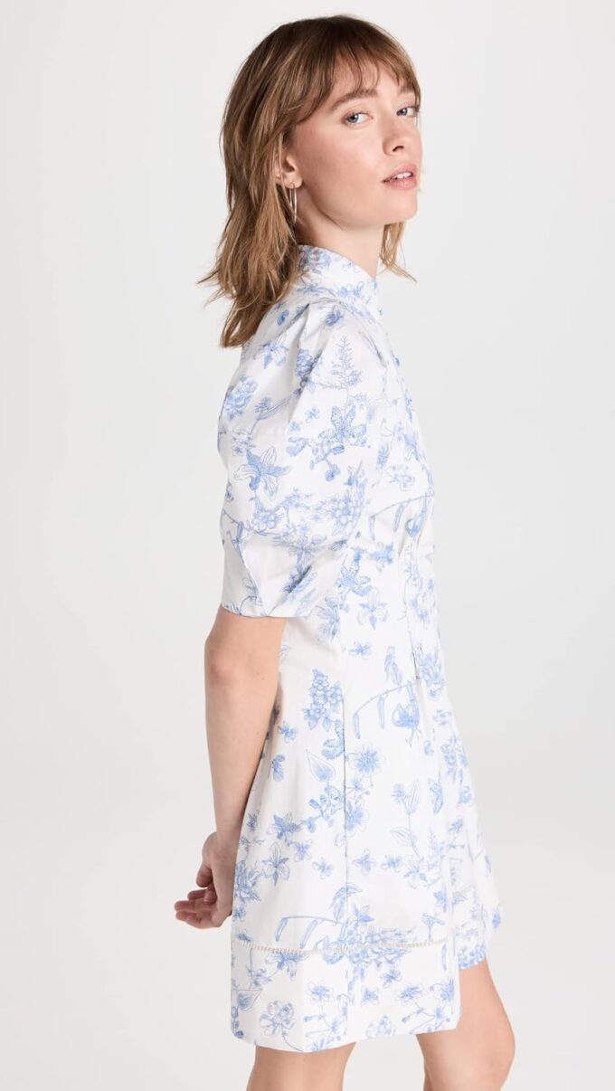 Club Monaco Women's Balloon Sleeve Dress – Bild 4