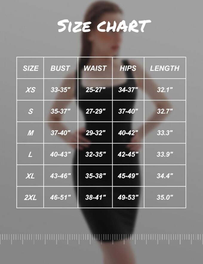 PUMIEY Women's Square Neck Mini Dress Ribbed Bodycon Tank Dresses Slim Fit Summer Dresses for Women – Bild 2