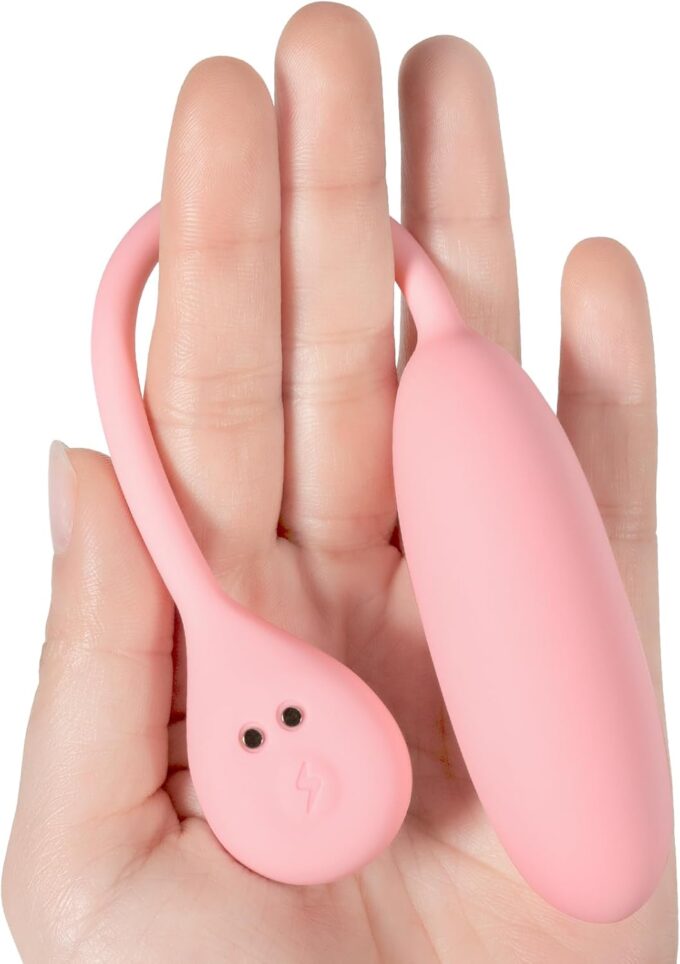 Liebeskugeln Für die Frau,Sex Spielzeug Für die Frau,Vibration Für Frauen, Wasserdichte Vibro ei,Sex Spielzeug Für die Paare,Massagegerät Für Den Intimbereich,Vibrator(Rosa)