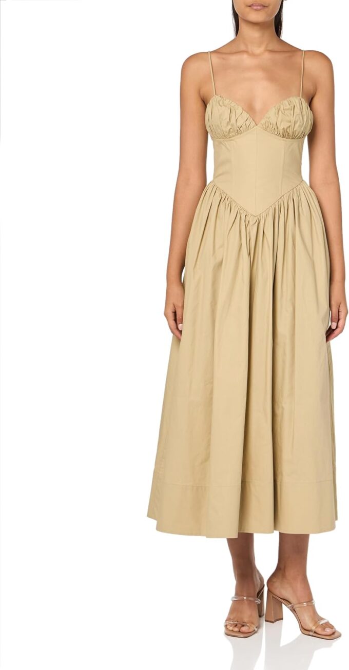 Ronny Kobo Women's Carmine Poplin Dress