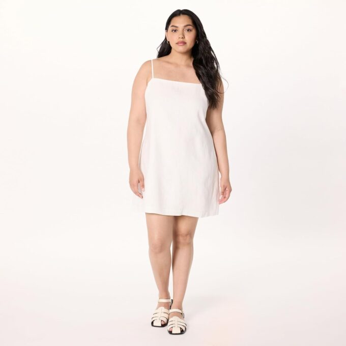 The Drop Women's Seville Linen Mini Shift Dress – Bild 5