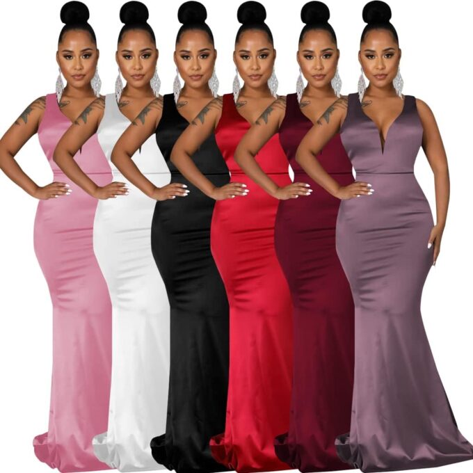 FairyLove Womens Sexy Bridesmaid Formal Evening Gown Dresses Wedding Guest Dress – Bild 8