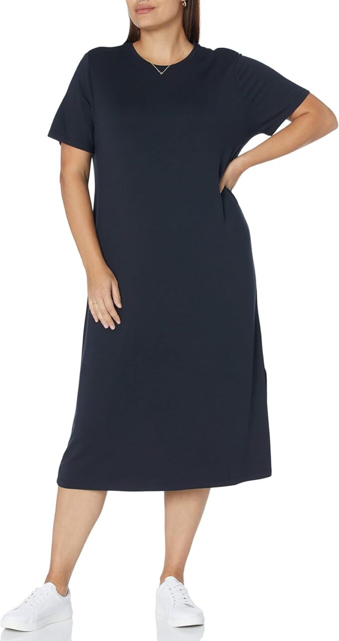 The Drop Women's Cora T-Shirt Midi Dress – Bild 4