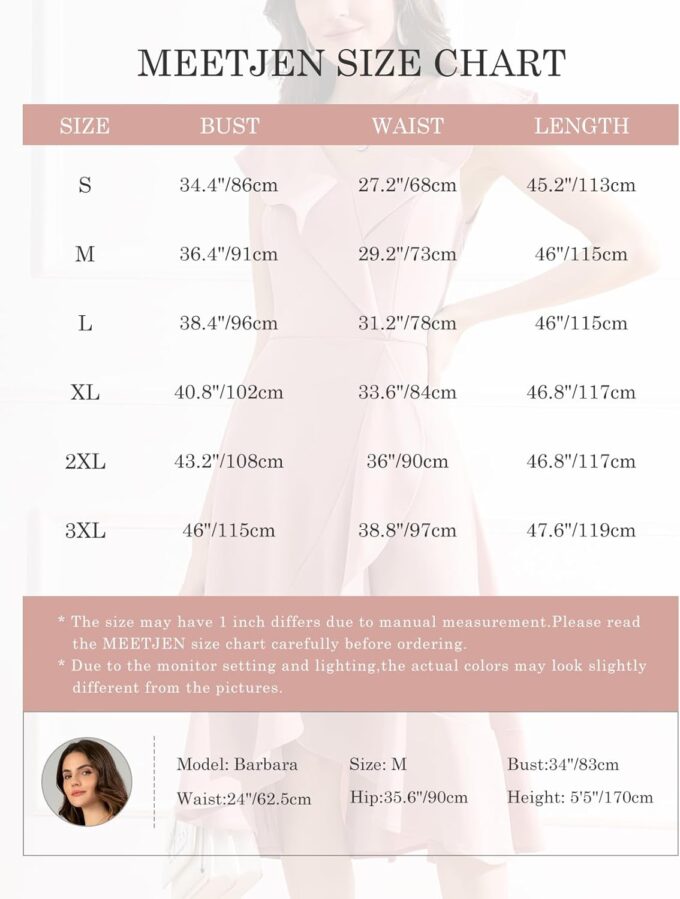 Meetjen Women's Cocktail Dresses Formal Wedding Guest 2025 Tea Party A Line Ruffle Hi Low Elegant Prom Graduation Dress – Bild 6