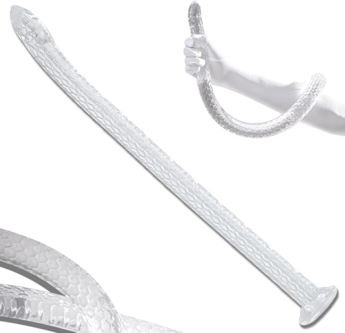 45cm Extra lange Anal Dildo Realistischer Dildo mit Starkem Saugnapf,Analplug Buttplug Dildo Groß Riesen Dildo Big Dildo für G-Punkt,Analplug für Frauen Männer (S)