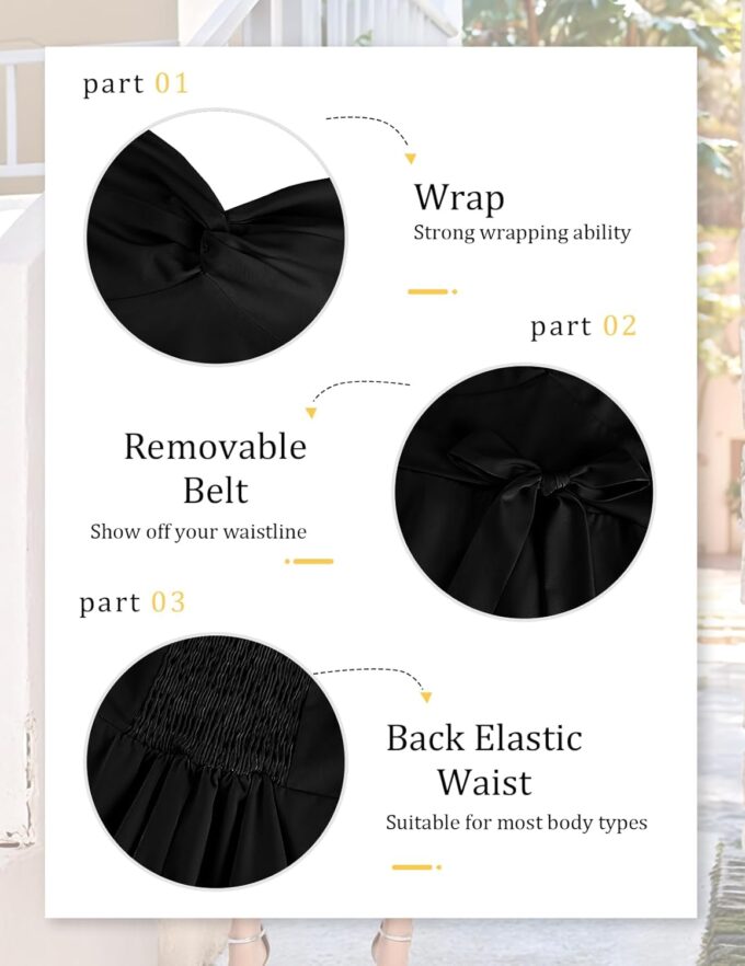 Bbonlinedress Halter Cocktail Vintage Summer Dress 1950s Retro Prom Homecoming Midi Dress for Teens – Bild 7