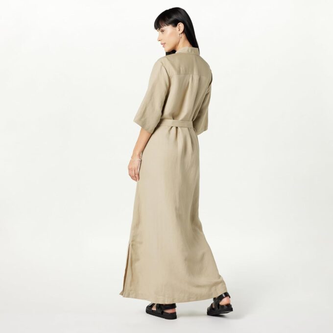 The Drop Damen Langes Hemdkleid Kleider – Bild 2