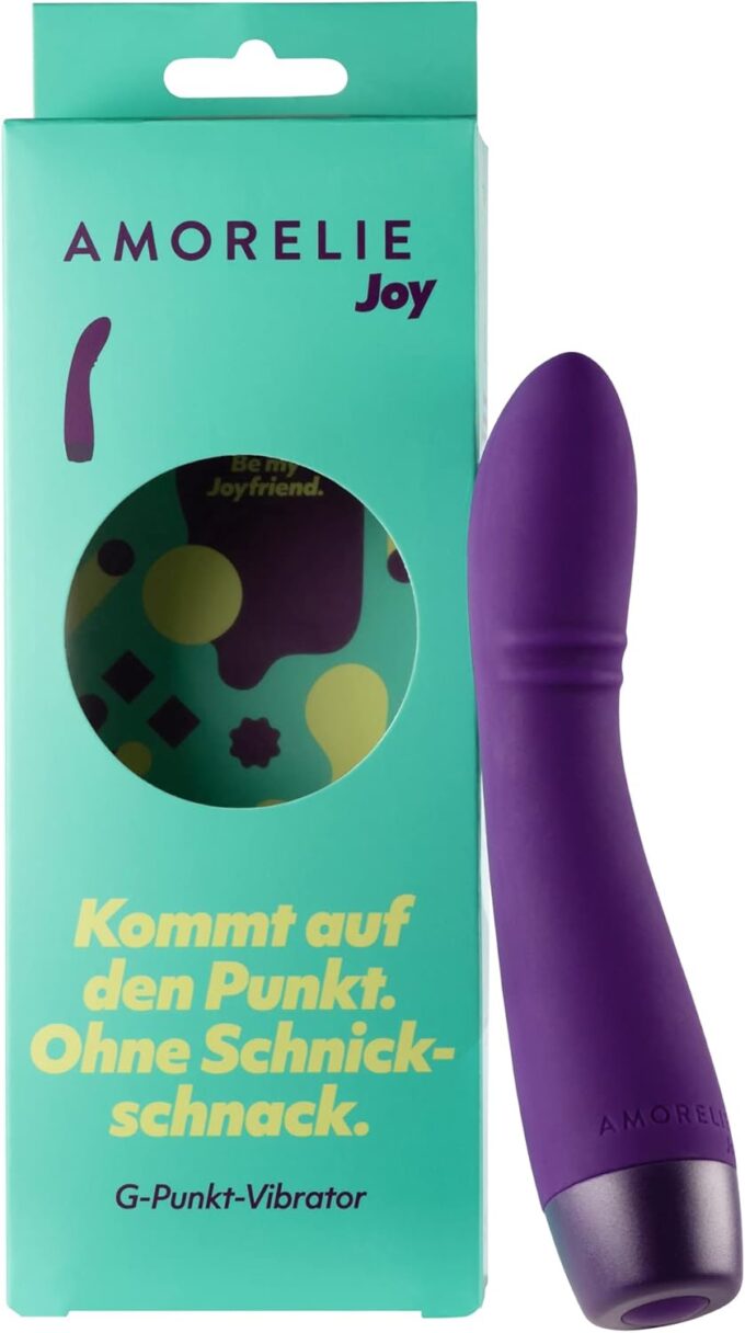 AMORELIE Joy – G-Punkt Vibrator Bloom | Wasserfest Wiederaufladbar