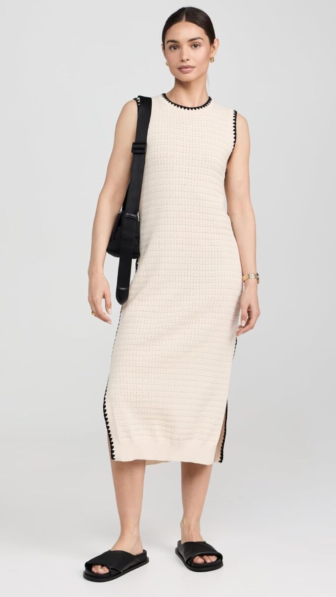 Varley Women's Dwight Tank Knit Dress – Bild 5