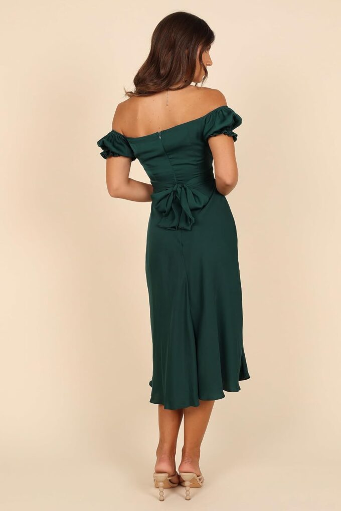 Petal & Pup Women's Mickenna Sweetheart Frill Midi Dress – Bild 3