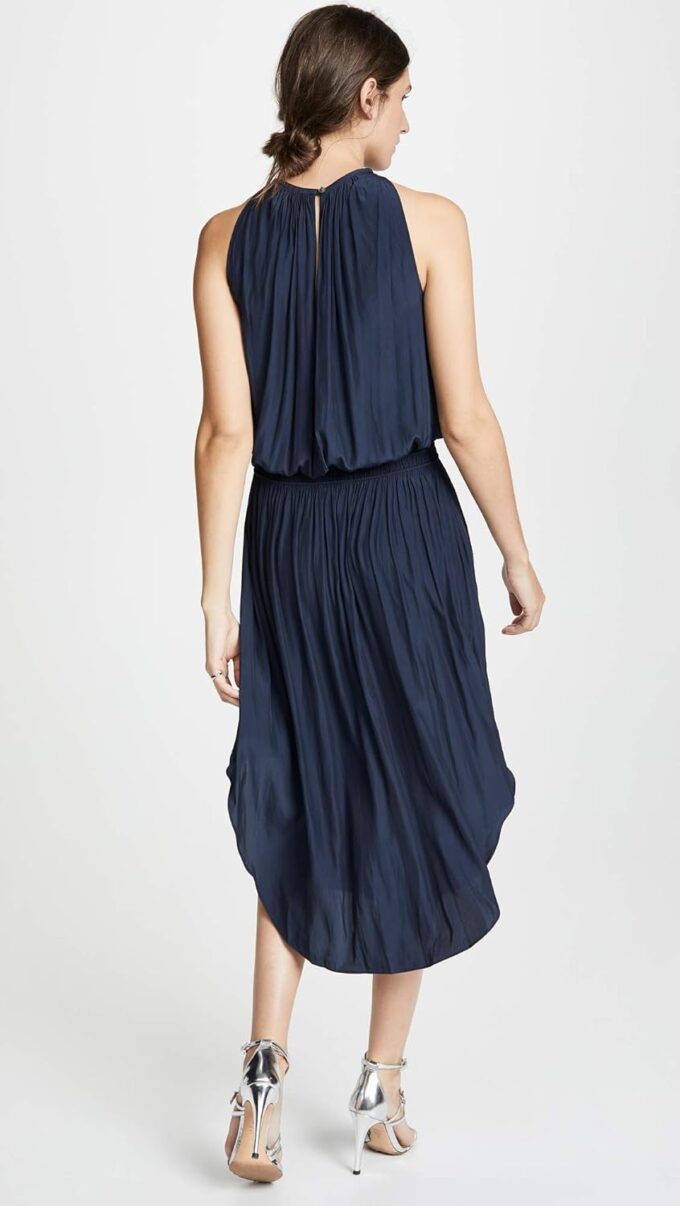 Ramy Brook Women's Audrey High Neck Midi Dress – Bild 3