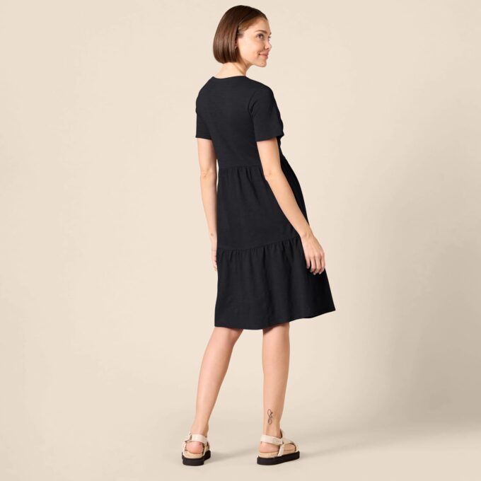 Amazon Essentials Women's Short-Sleeve Crewneck Tiered Dress – Bild 3