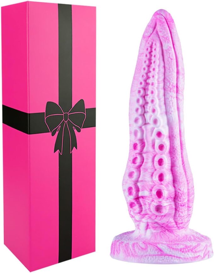 15*4cm soft kleiner tentakel silikon Dildo Anal saugnapf, small realistischer monster tentacle oktopus dildo für männer frauen, Fantasy animal prostata gay penis dildo sex spielzeug für die frau pink