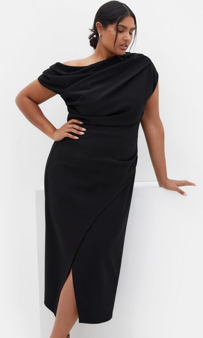 City Chic Women's Plus Size Dress - Sassy Off Shoulder – Bild 2