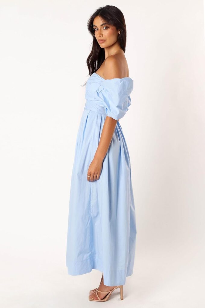 Petal & Pup Women's Solana Off Shoulder Midi Dress – Bild 5