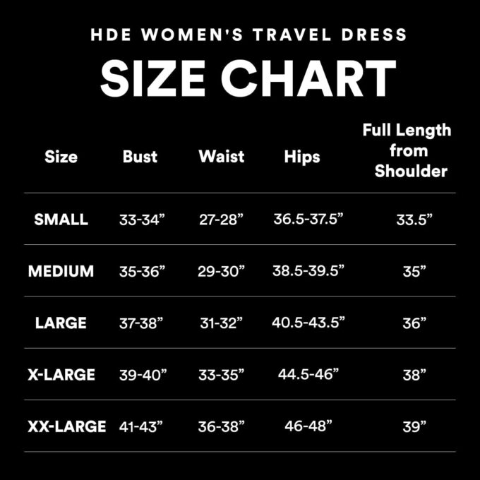 HDE Reisekleid für Damen, faltenfrei, ärmellos, V-Ausschnitt, Kleid mit integriertem BH – Bild 3