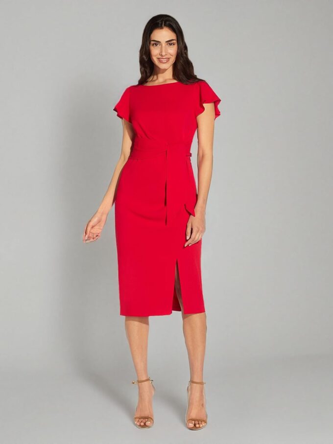 Adrianna Papell Women's Crepe Sheath Dress – Bild 6