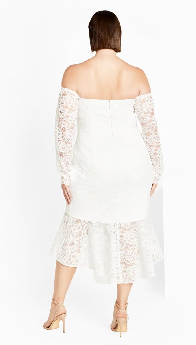 City Chic Women's Dress Lace Athena – Bild 4