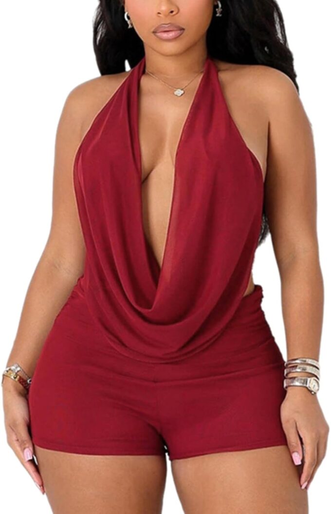 Club Outfits for Women Sexy Clubwear Stretchy Backless See Through Sexy 2 Piece Outfits for Women Going Out 2025