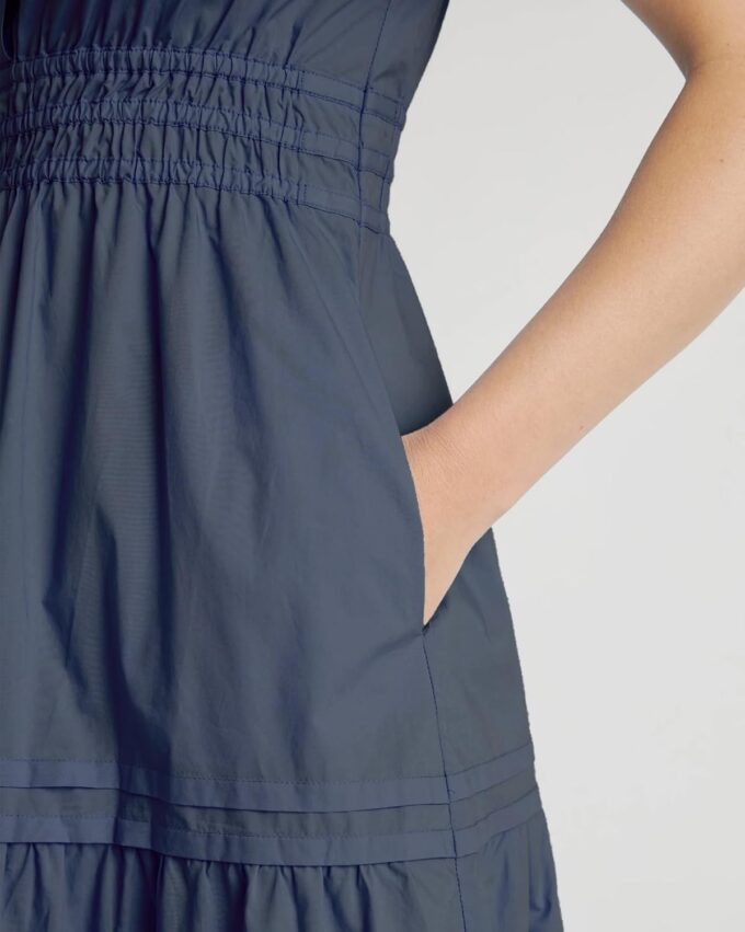 Women's Summer Casual Short Sleeve Maxi Dress Swing A Line Loose Flowy Tiered Boho Long Dress – Bild 4