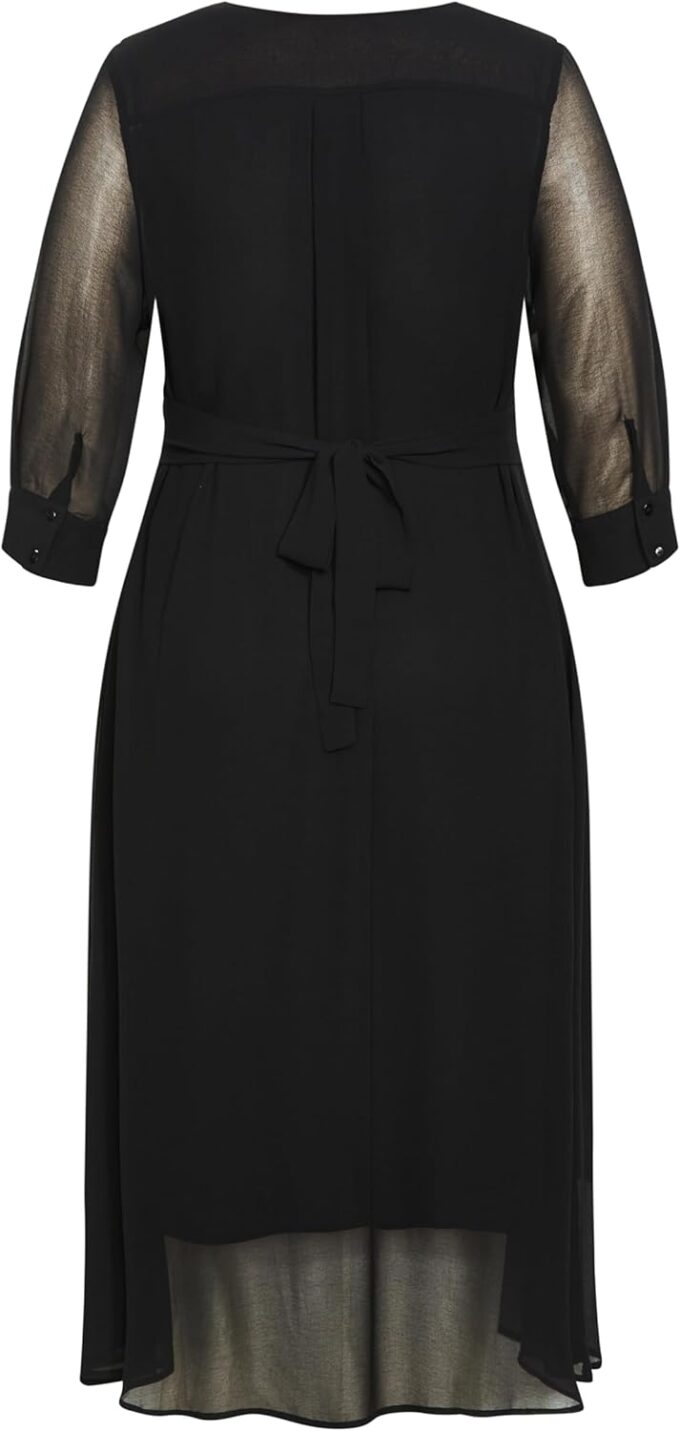 Women's Plus Size After Dark Dress – Bild 5