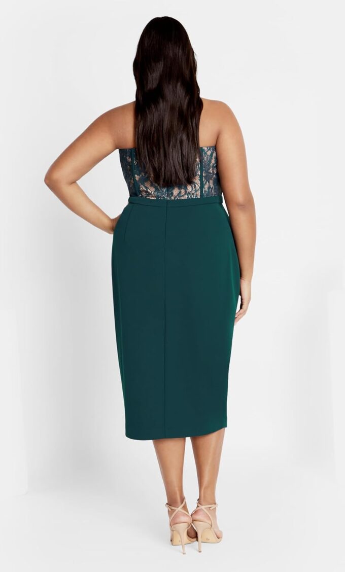 City Chic Women's Plus Size Dress - Perfect Date – Bild 5