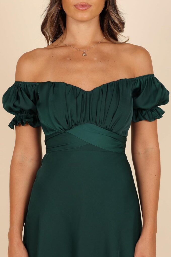 Petal & Pup Women's Mickenna Sweetheart Frill Midi Dress – Bild 2
