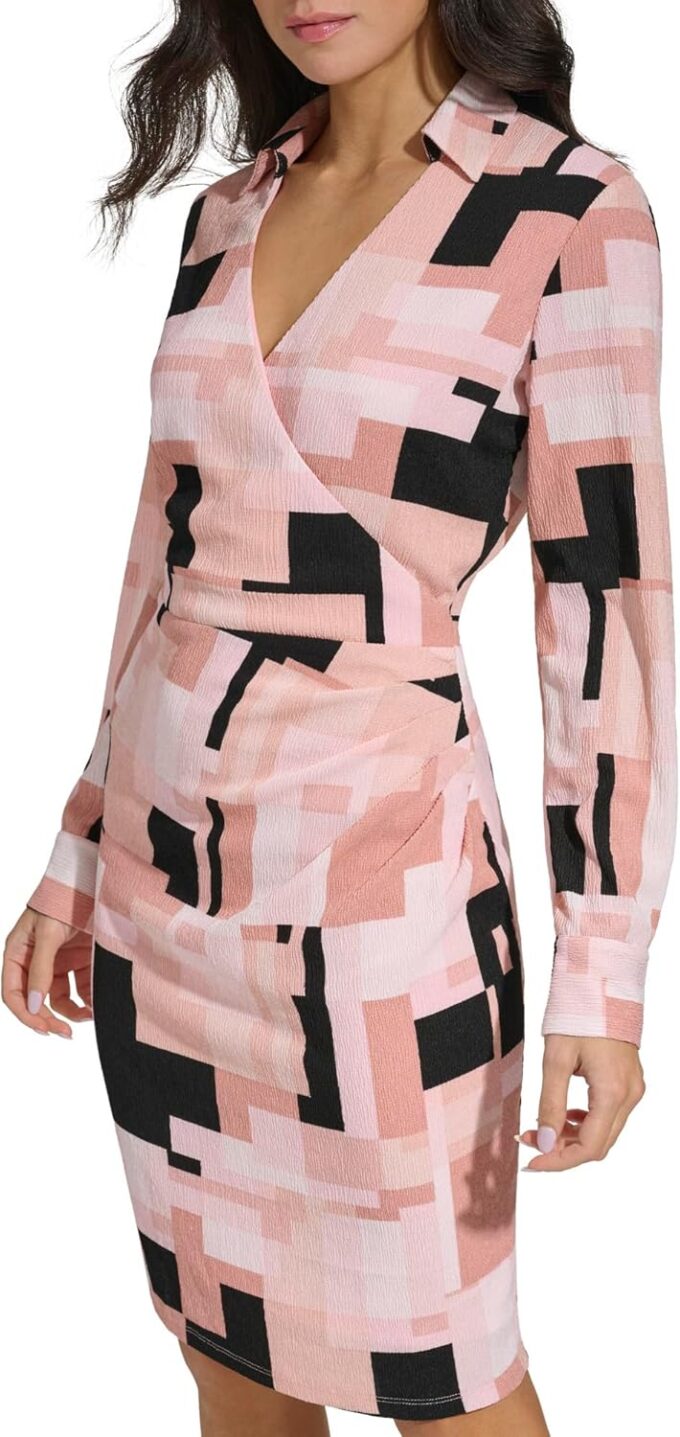Calvin Klein Women's Textured Knit Dress – Bild 2