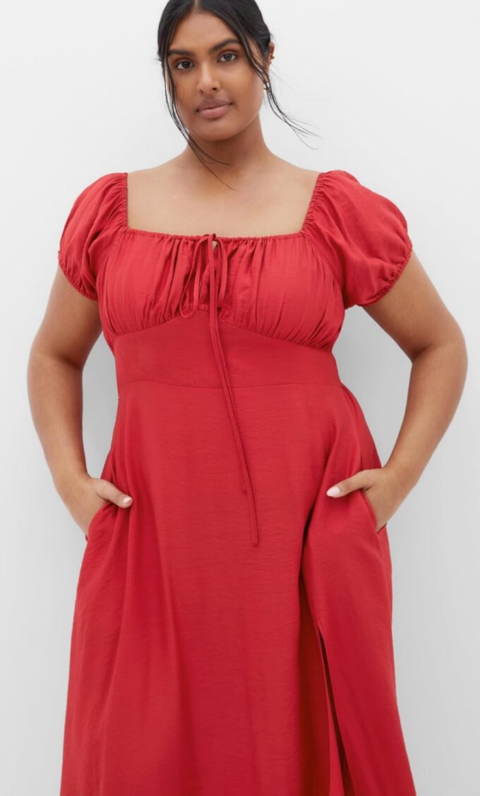 City Chic Women's Plus Size Dress - Abbigail Split Maxi – Bild 3