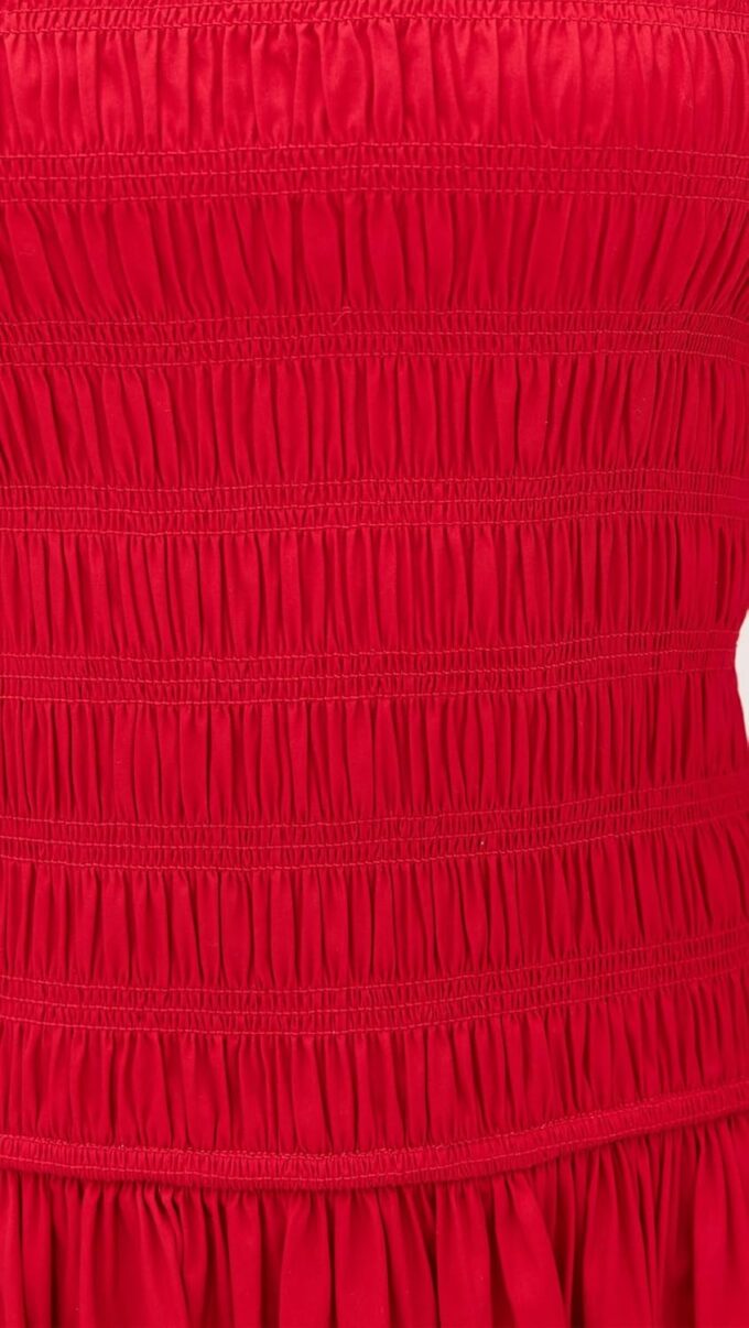 Madewell Women's Poplin Smocked Maxi Dress – Bild 6
