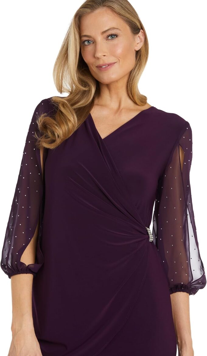 R&M Richards Women's Glow Evening Dress – Bild 2
