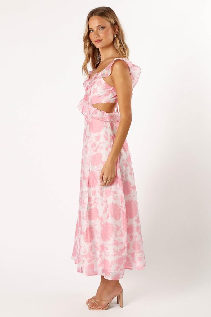 Petal & Pup Women's Rori Ruffle Maxi Dress – Bild 3