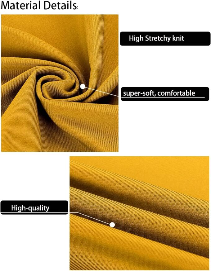 Nature Comfy LilyIn Womens Elegant one Shoulder Sleeveless Ruched High Slit Solid Color Cocktail Party Dresses – Bild 6
