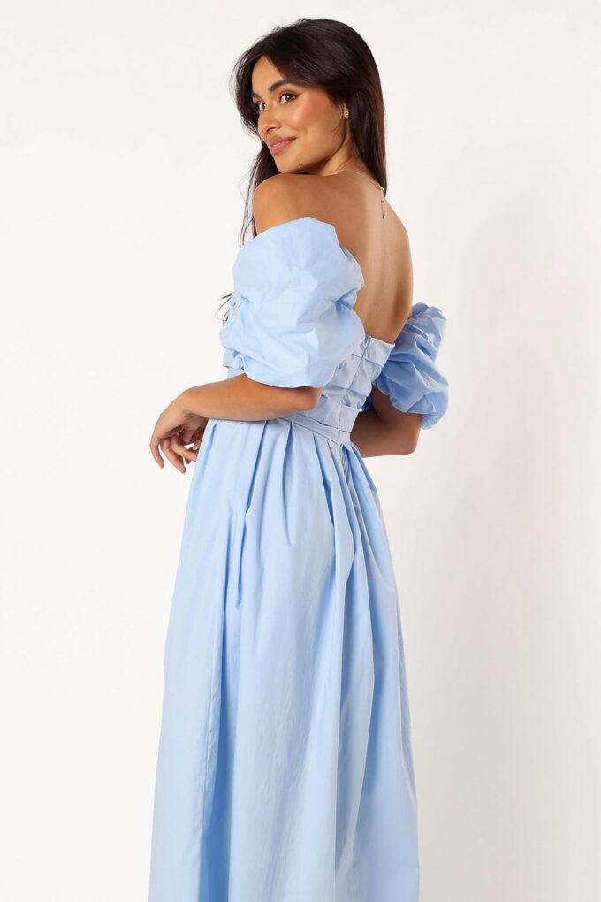 Petal & Pup Women's Solana Off Shoulder Midi Dress – Bild 6