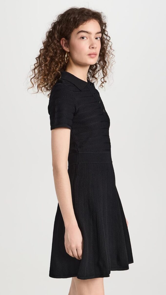 Shoshanna Women's Open Weave Knit Minoa Dress – Bild 4